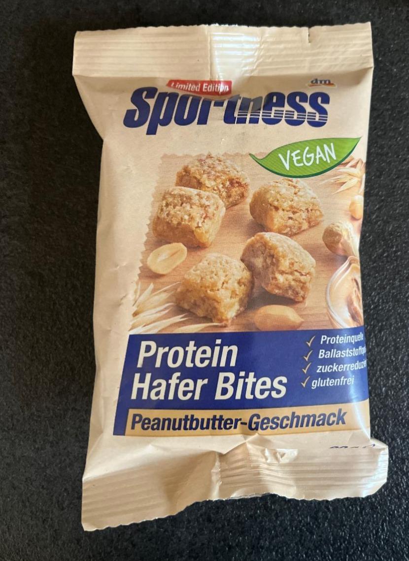 Fotografie - Protein Hafer Bites Peanutbutter-Geschmack Sportness