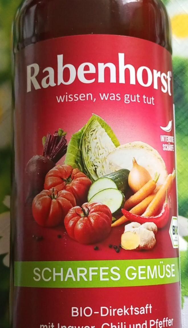 Fotografie - BIO pálivá zeleninová šťáva Rabenhorst