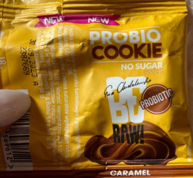 Fotografie - Probio cookie no sugar Caramel BE Raw