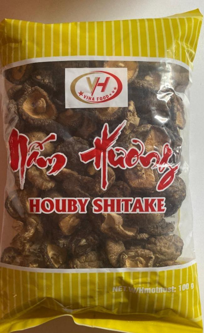 Fotografie - houby shitake sušené