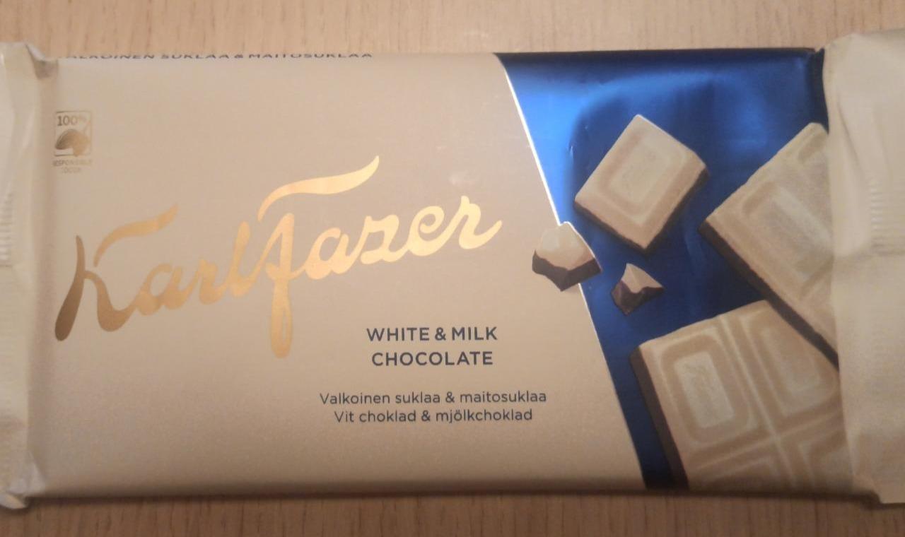 Fotografie - White & Milk Chocolate Karl Fazer
