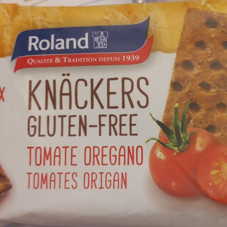Fotografie - Knäckers Gluten-free tomate oregano Roland