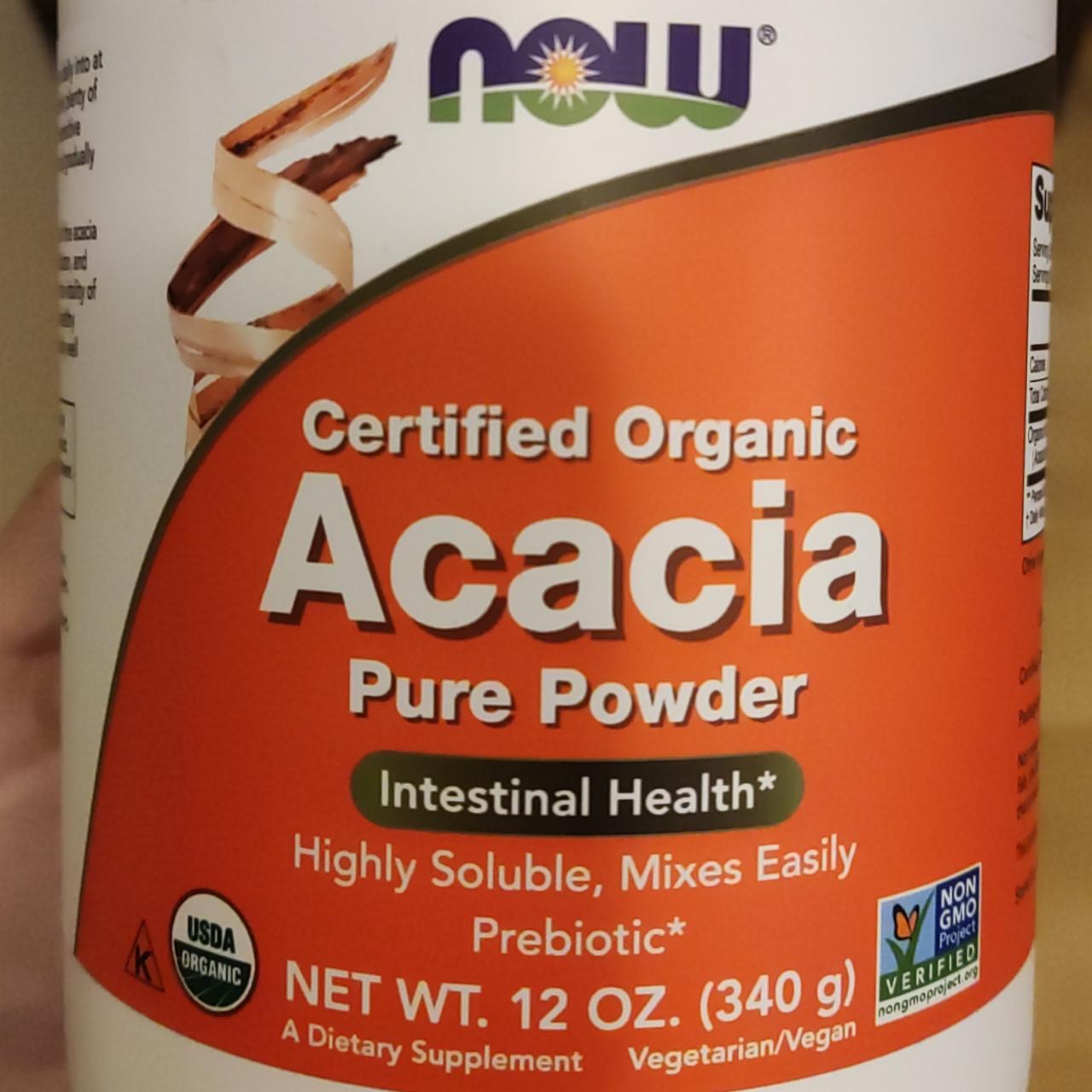 Fotografie - Organic Acacia Pure Powder NOW