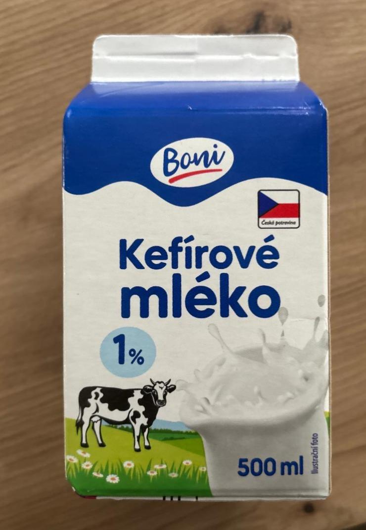 Fotografie - Kefírové mléko 1,0% Boni