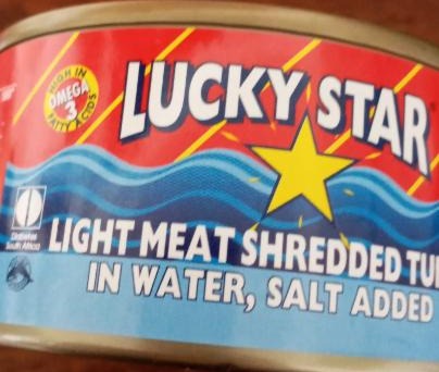 Fotografie - Light Meat Shredded Tuna in Water Lucky Star
