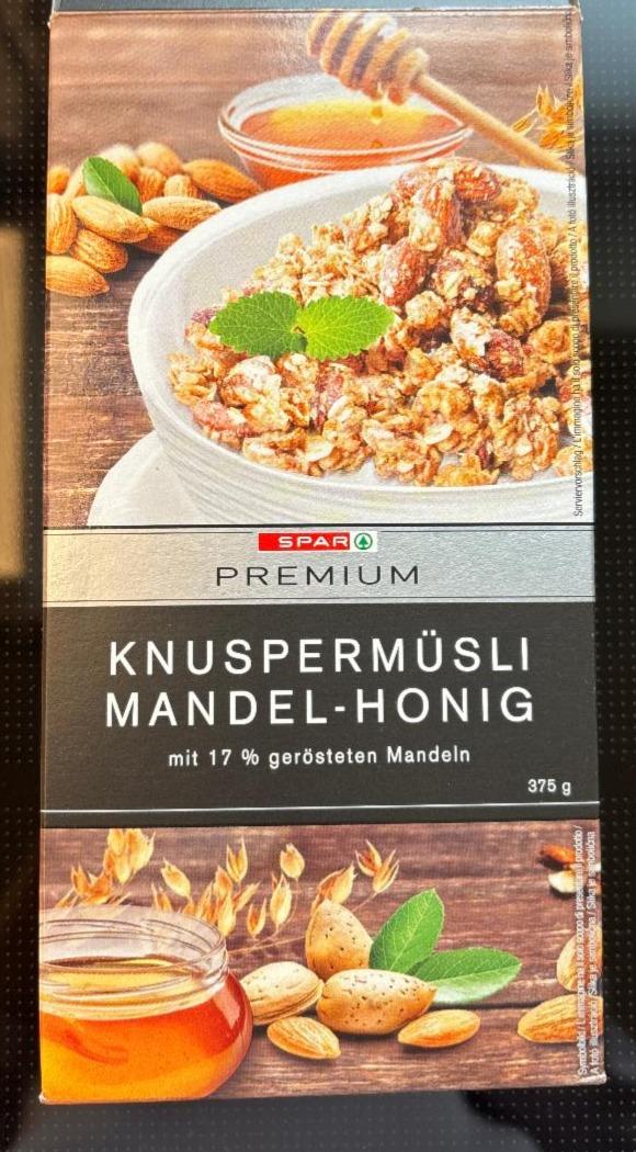 Fotografie - Knuspermüsli Mandel-Honig Spar Premium