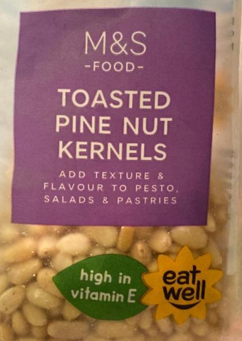Fotografie - Toasted Pine Nuts Kernels M&S Food