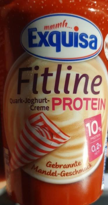 Fotografie - Fitline Protein Quark-Joghurt-Creme, Gebrannte Mandel-Geschmack Exquisa