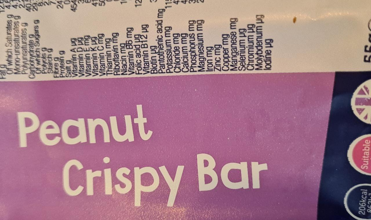 Fotografie - the 1:1 DIET Peanut Crispy Bar Cambridge Weight Plan