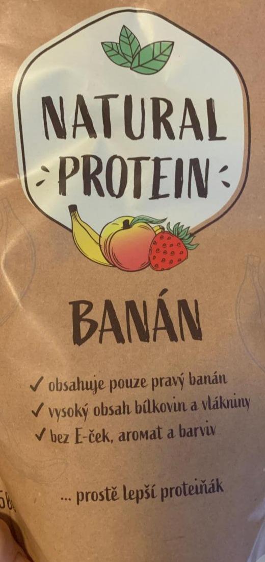 Fotografie - Natural protein banan sportuji