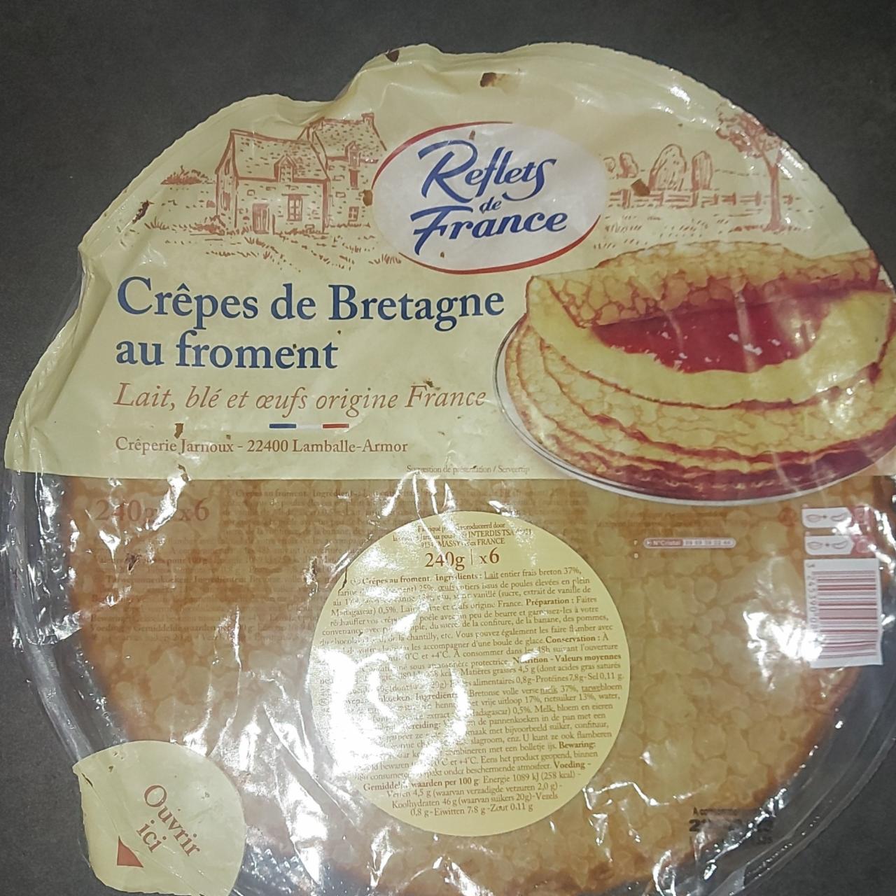 Fotografie - Crêpes de Bretagne au froment Reflets de France