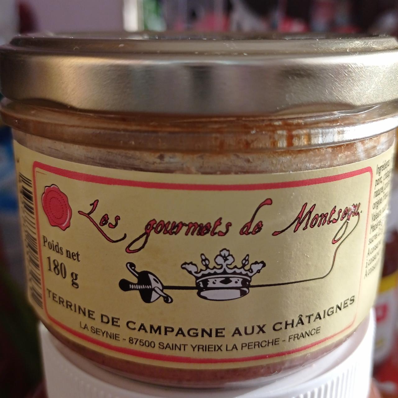 Fotografie - Terrine de campagne aux châtaignes (selská paštika s kaštany) Les Gourmets de Montsegu