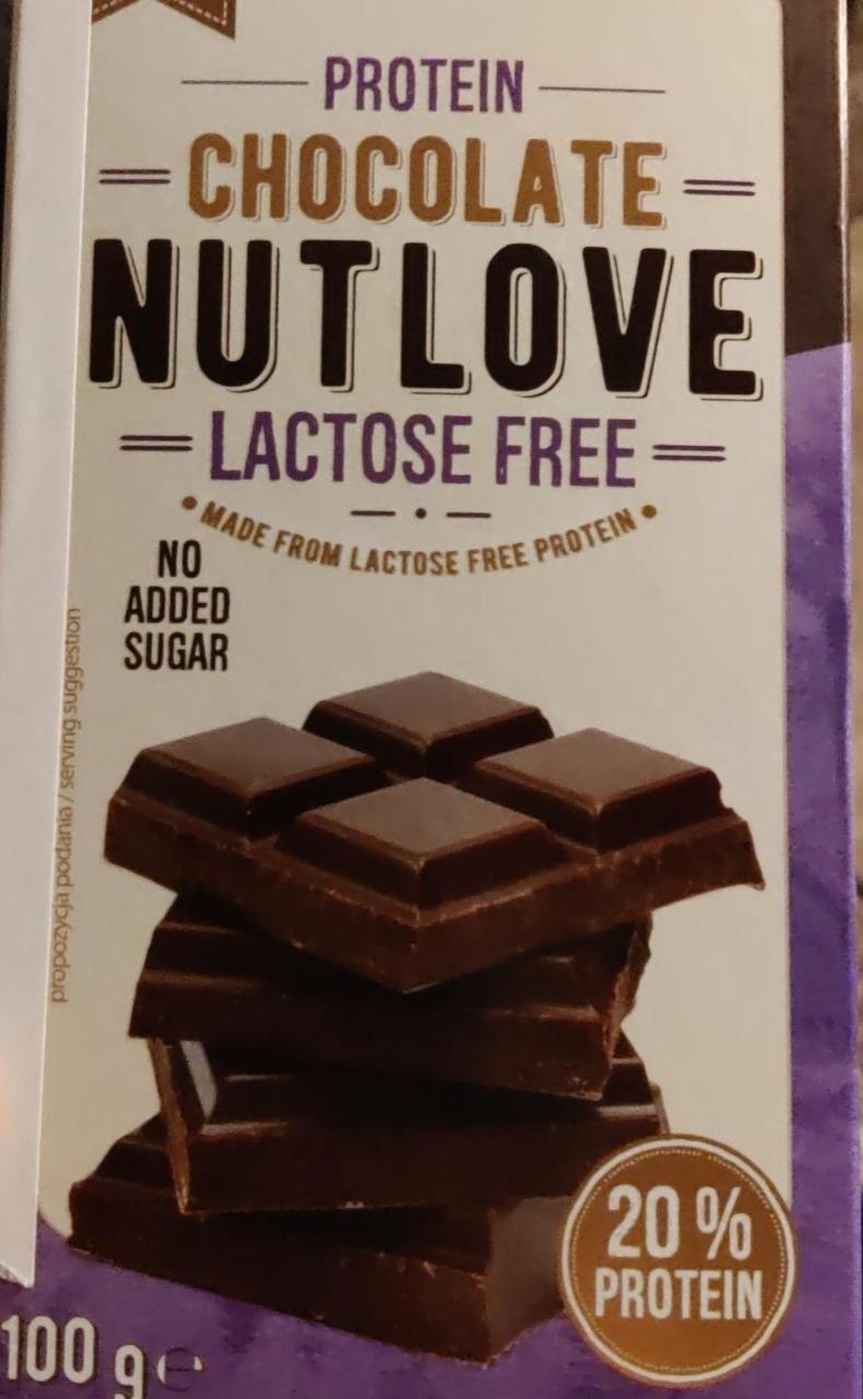Fotografie - Nutlove Protein Chocolate Lactose Free Allnutrition
