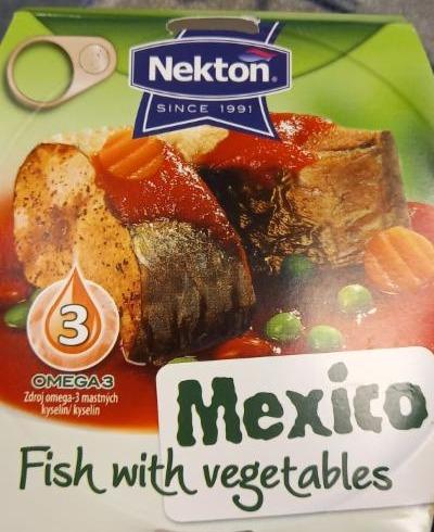 Fotografie - Fish with vegetables Mexico Nekton