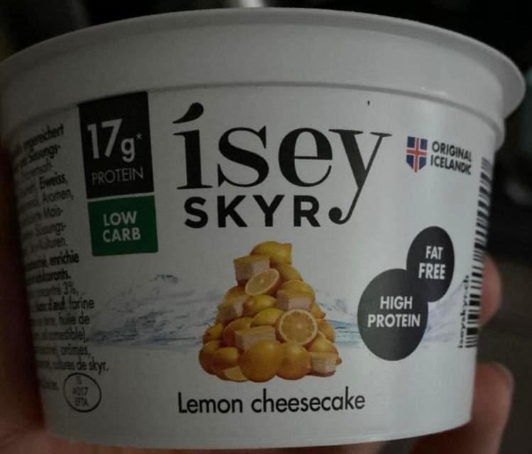 Fotografie - Original Icelandic Skyr Lemon Cheesecake Ísey