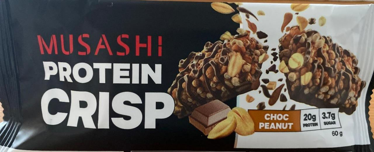 Fotografie - Protein crisp Choc peanut Musashi