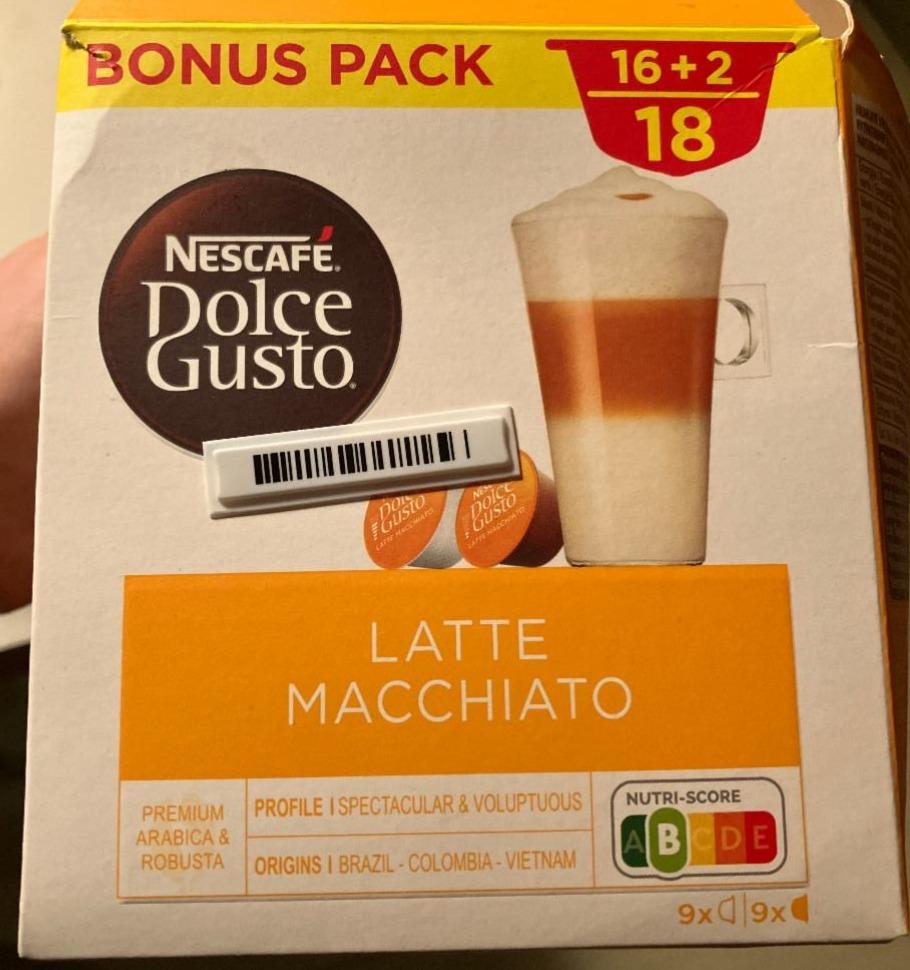 Fotografie - Latte Macchiato Nescafé Dolce Gusto