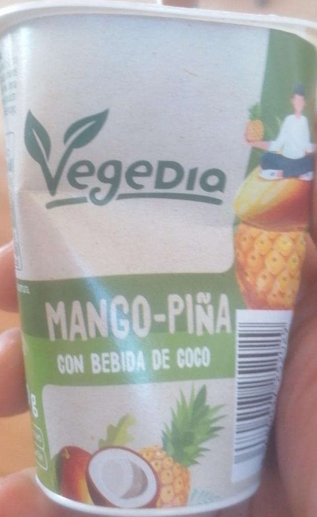Fotografie - Mango-Piña con bebida de coco Vegadia