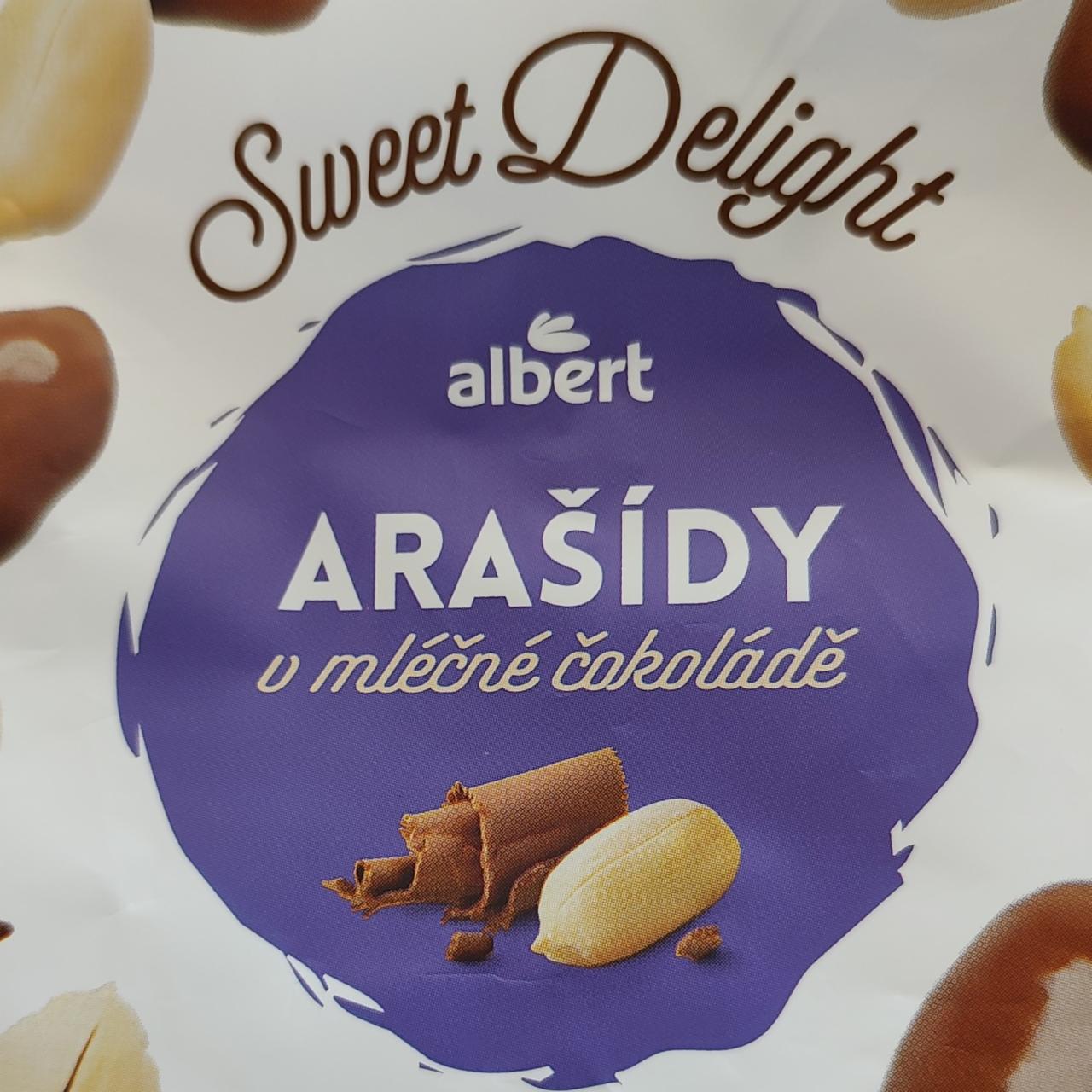 Fotografie - Arašídy v mléčné čokoládě Albert