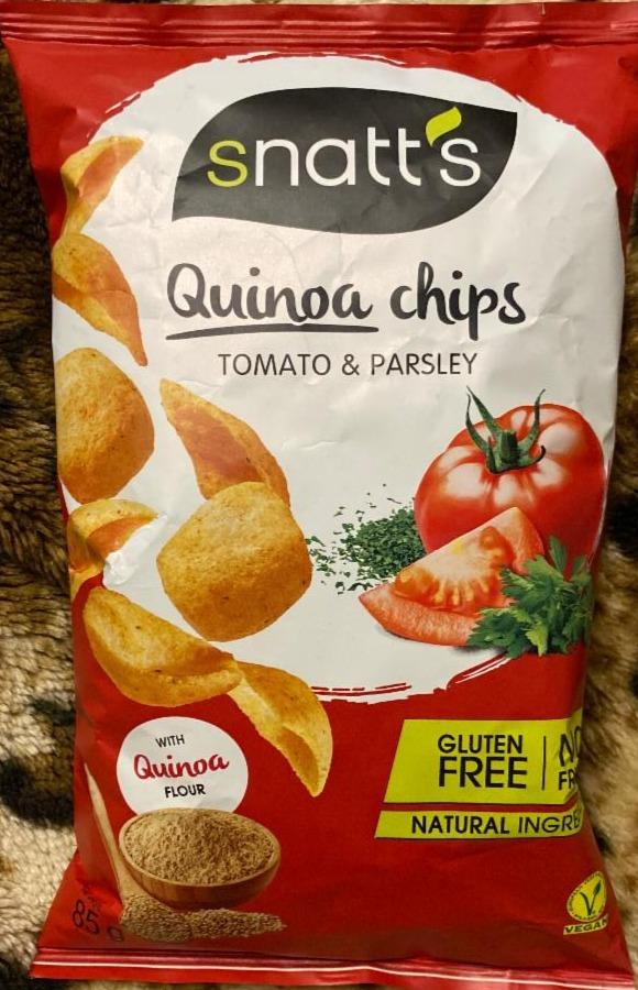 Fotografie - Quinoa Chips Tomato & Parsley Snatt's