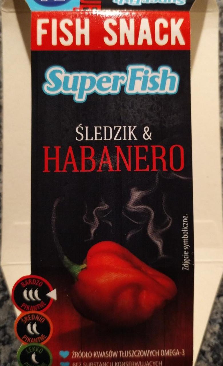 Fotografie - SuperFish Śledzik & Habanero Fish Snack