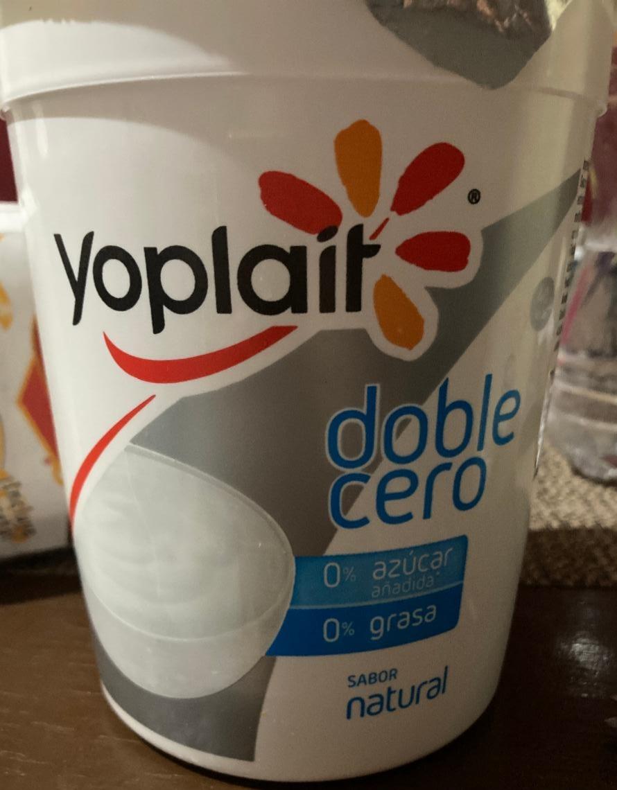 Fotografie - Yoghurt Doble Cero Natural Yoplait