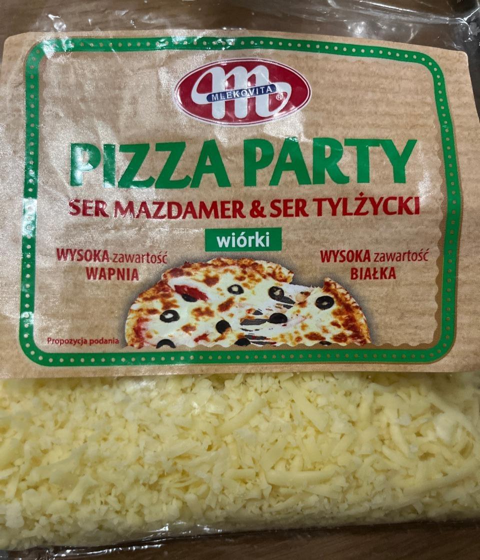 Fotografie - Pizza party ser mazdamer & ser tylżycki wiórki Mlekovita