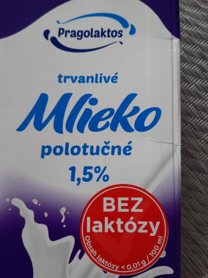 Fotografie - mléko bez laktozy Pragolaktos