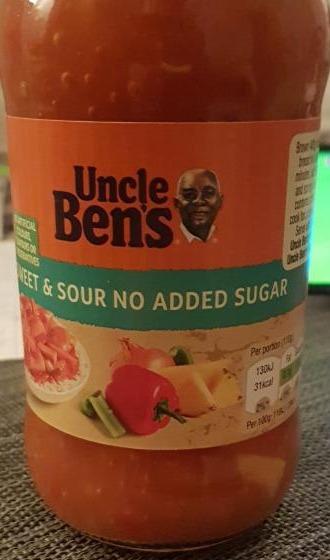 Fotografie - Sweet & Sour No Added Sugar Uncle Ben's