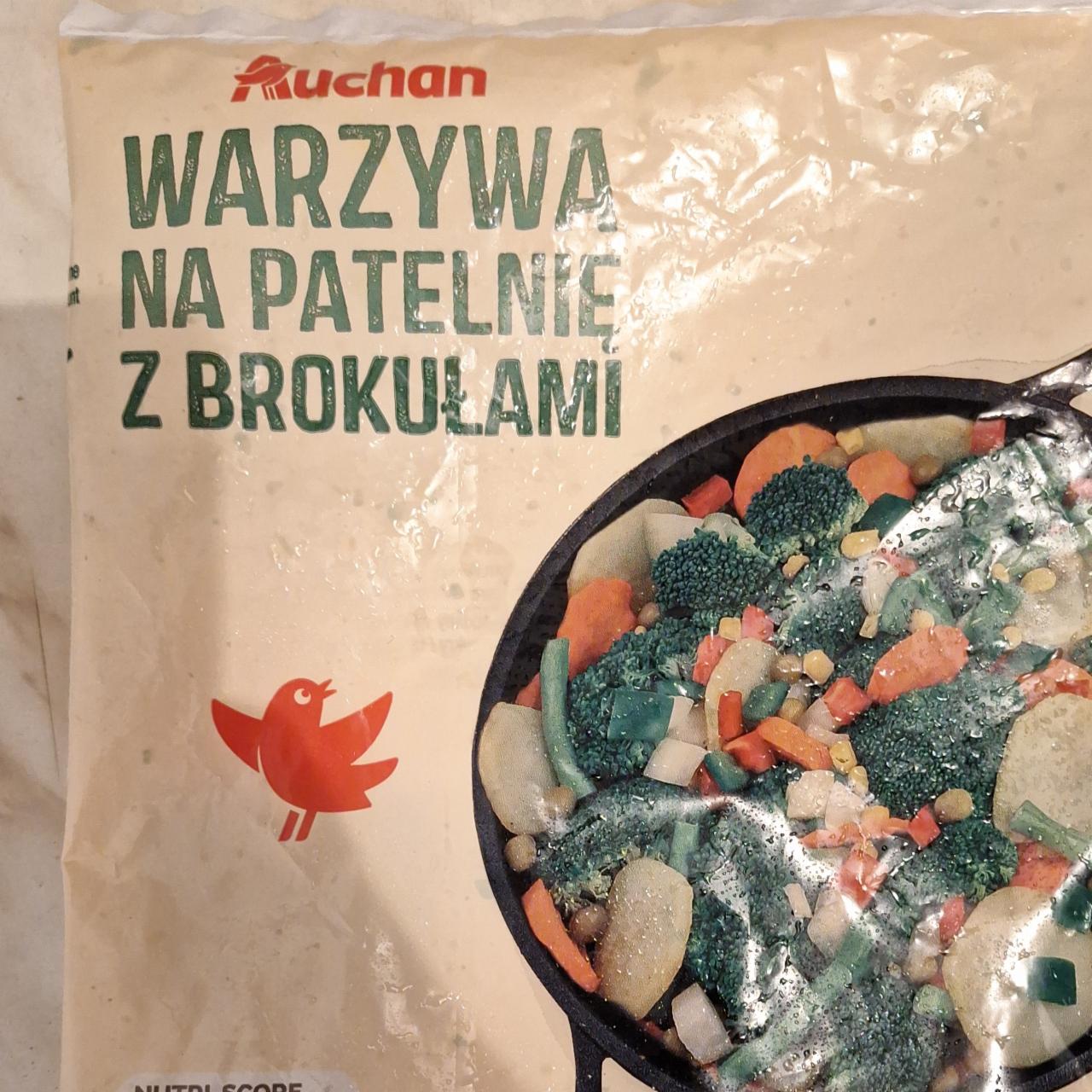 Fotografie - Warzywa na patelnię z brokułami Auchan