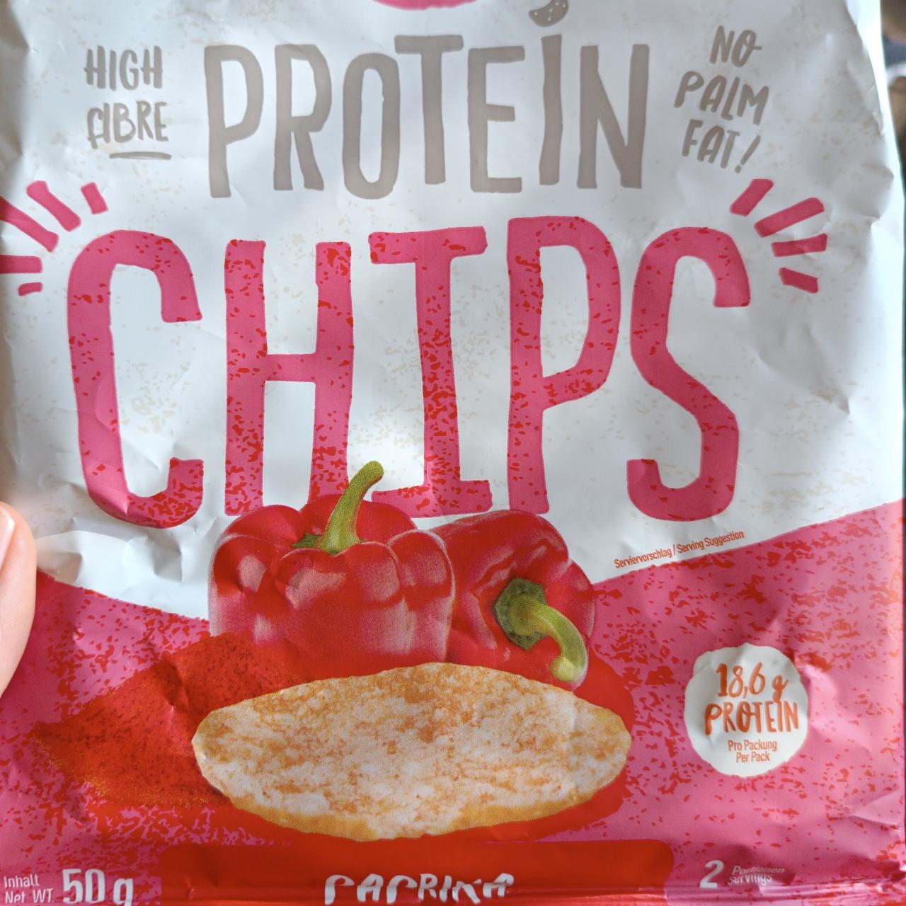 Fotografie - Vegan Protein Chips Paprika ESN