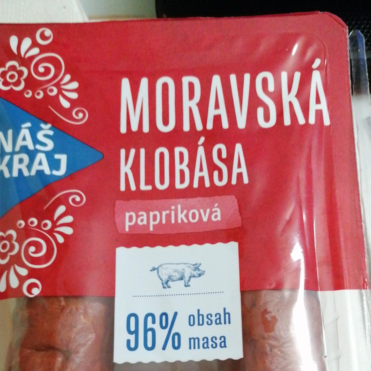 Fotografie - Moravská klobása papriková Náš kraj