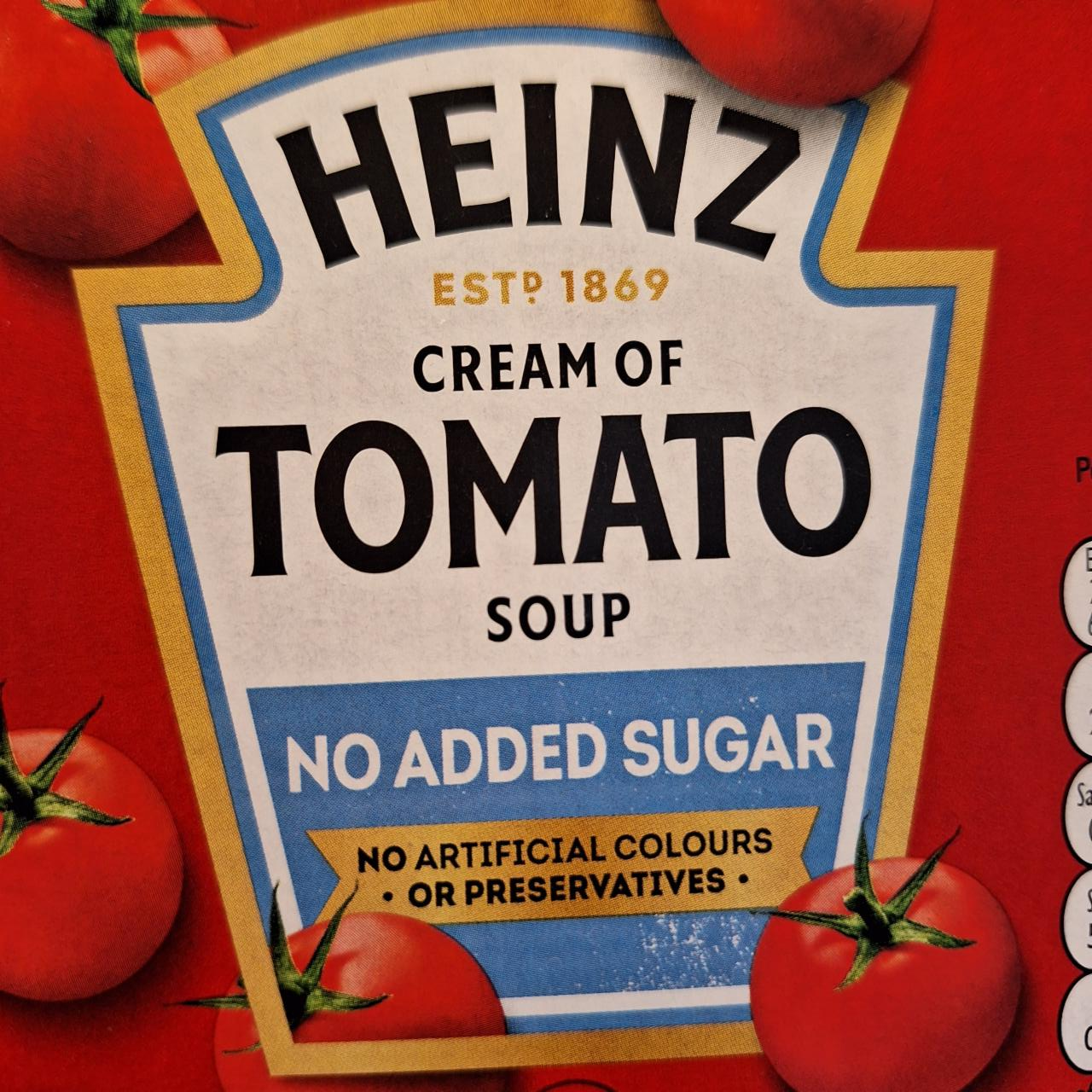 Fotografie - Cream of tomato soup Heinz