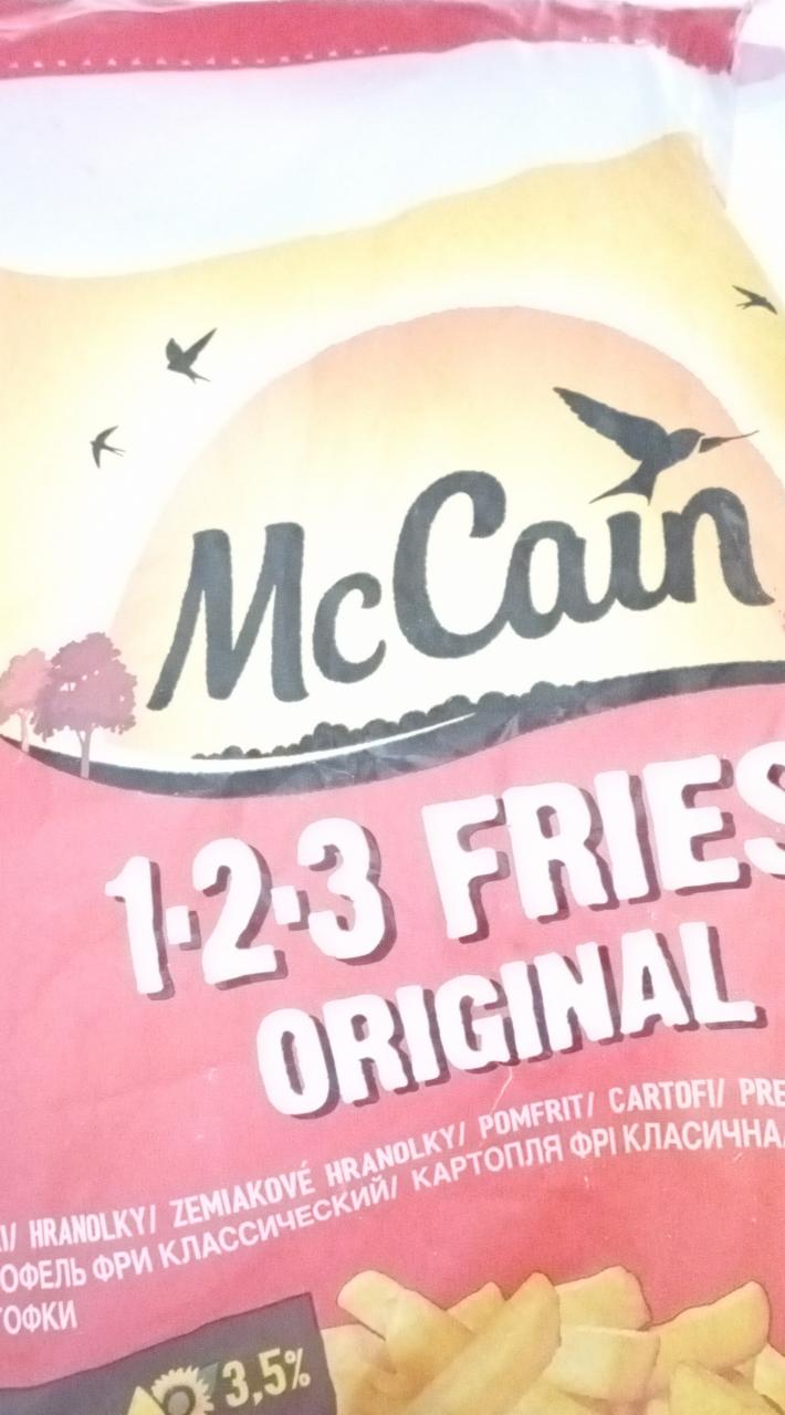 Fotografie - 1-2-3 Fries Original McCain