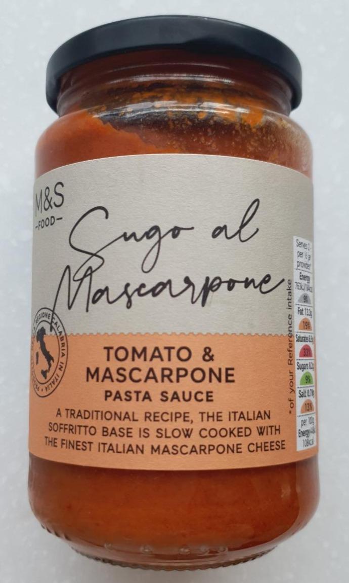 Fotografie - Sugo al Mascarpone Tomato & Mascarpone Pasta Sauce M&S Food