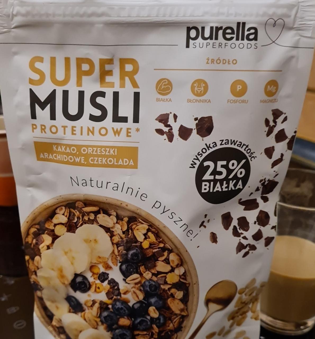 Fotografie - Super Musli Proteinowe Purella