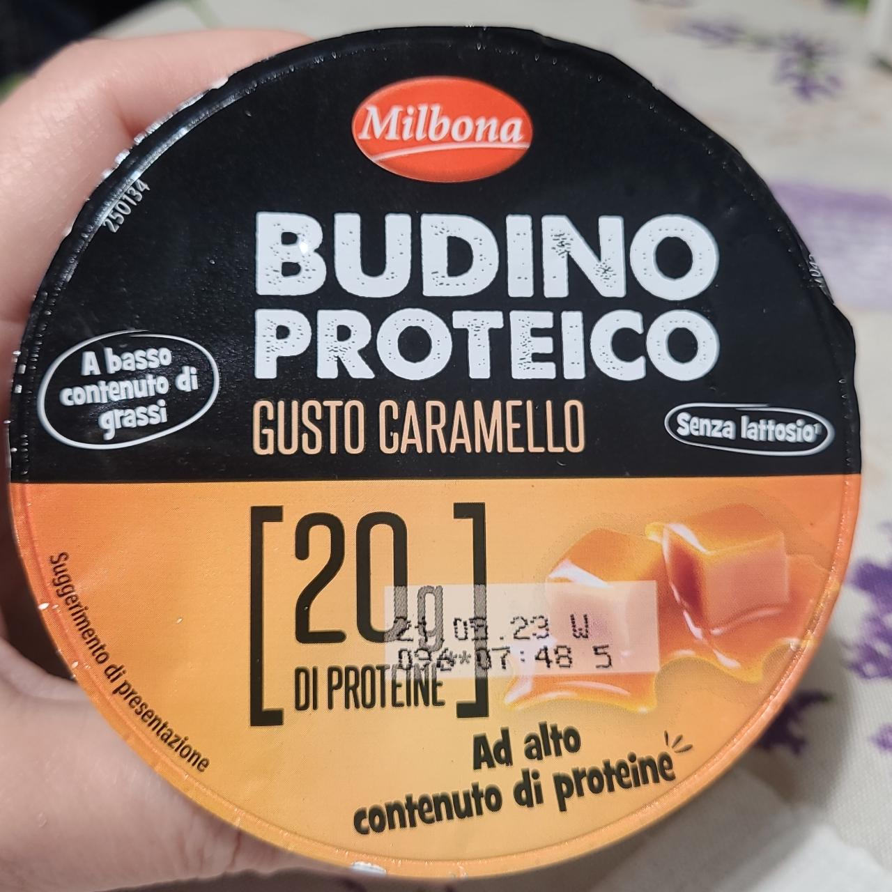 Fotografie - Budino proteico gusto caramello Milbona