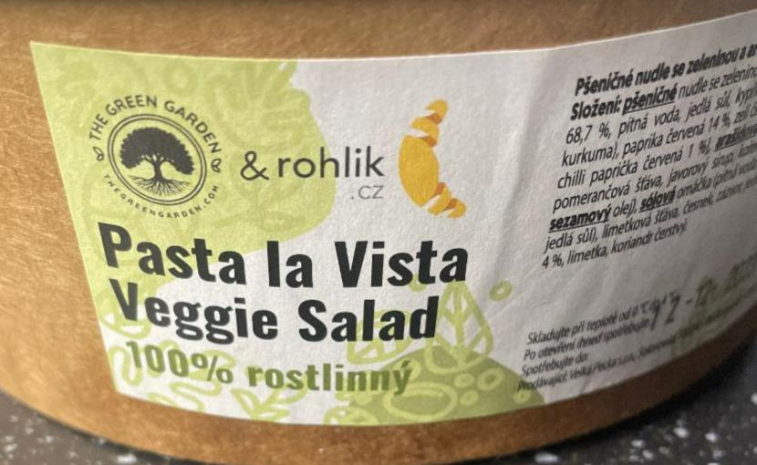 Fotografie - Pasta la Vista Veggie Salad Rohlik.cz