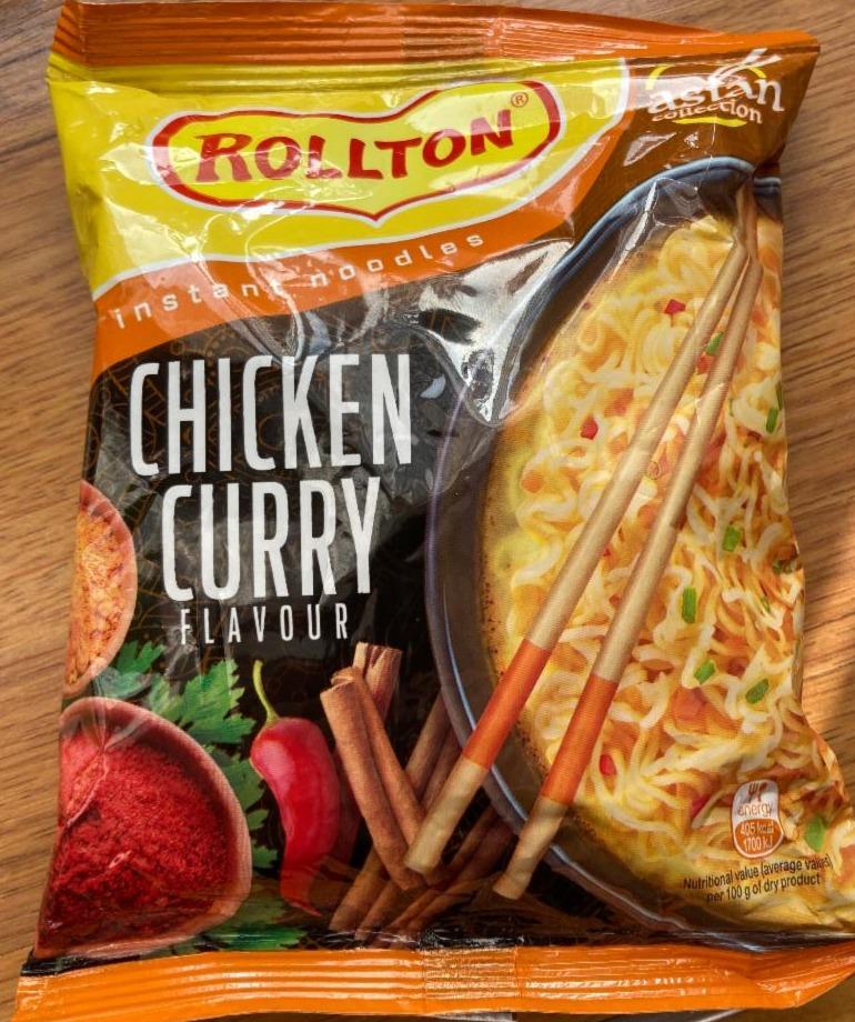 Fotografie - Instant noodles Chicken curry flavour Rollton