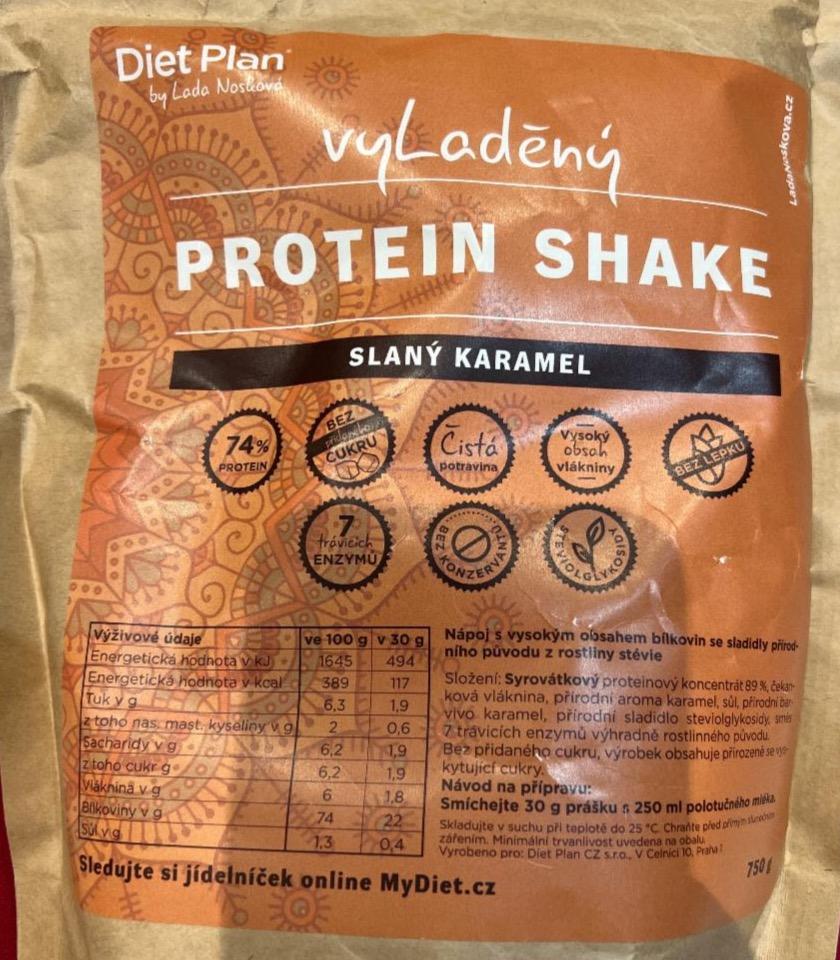 Fotografie - Vyladěný protein shake Slaný karamel Diet Plan