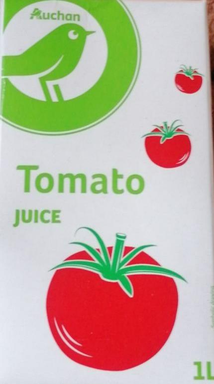 Fotografie - Tomato juice Auchan