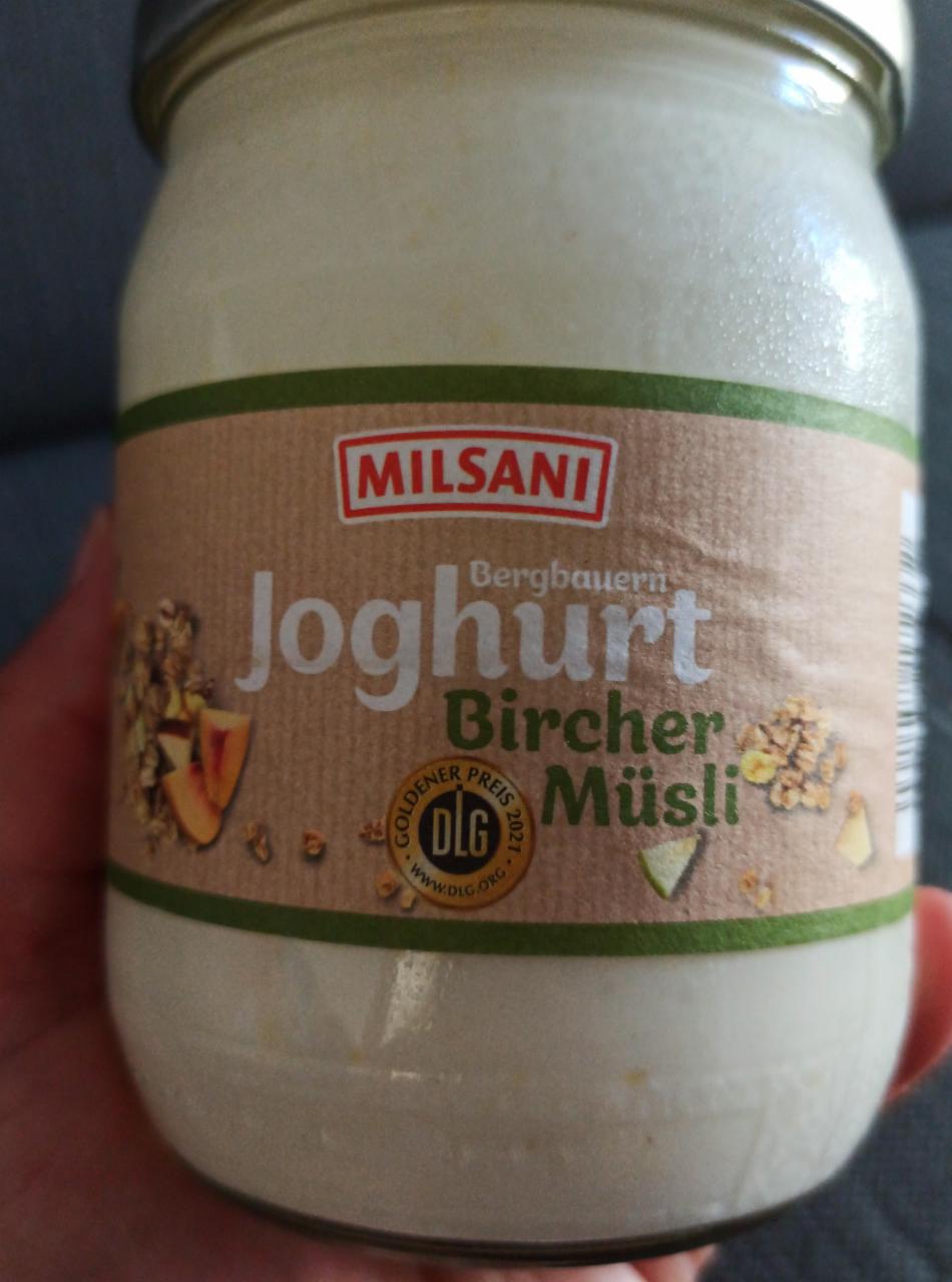 Fotografie - Bergbauern joghurt bircher müsli Milsani