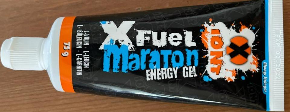 Fotografie - X FUEL maraton energy gel X iont