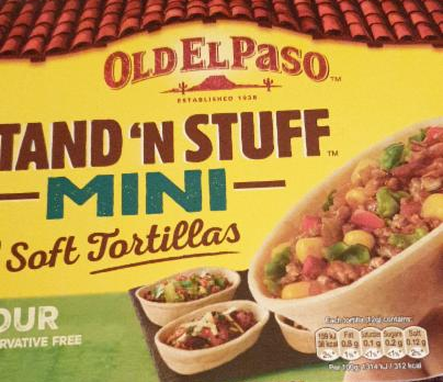 Fotografie - Stand 'N stuff mini soft tortillas Old El Paso