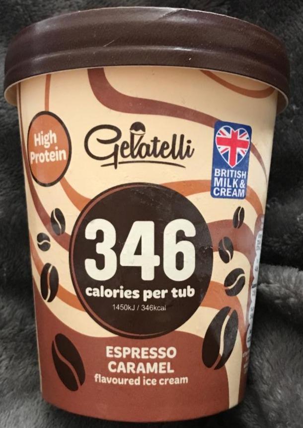Fotografie - Espresso caramel ice cream Gelatelli