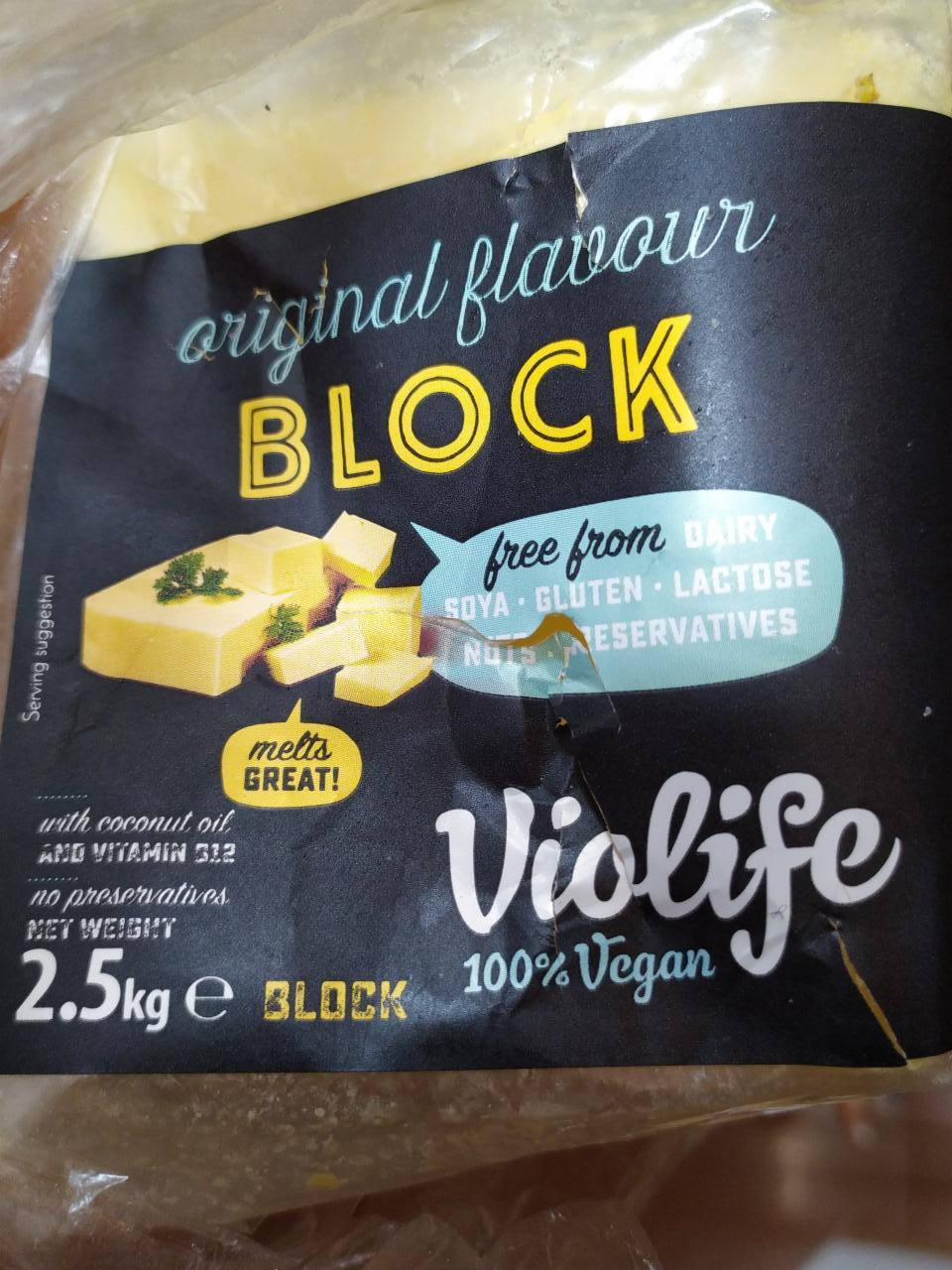 Fotografie - original flavour Block Violife