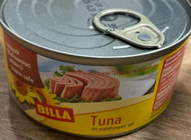Fotografie - Tuna in Sunflower oil Billa