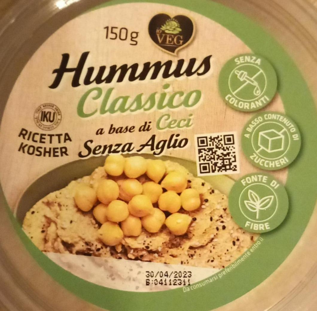 Fotografie - Hummus Classico a basi di Ceci Io Veg
