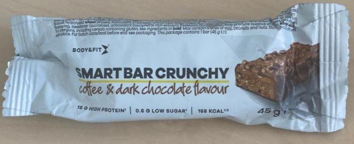 Fotografie - Smart Bar Crunchy Coffee & Dark Chocolate flavour Body & Fit