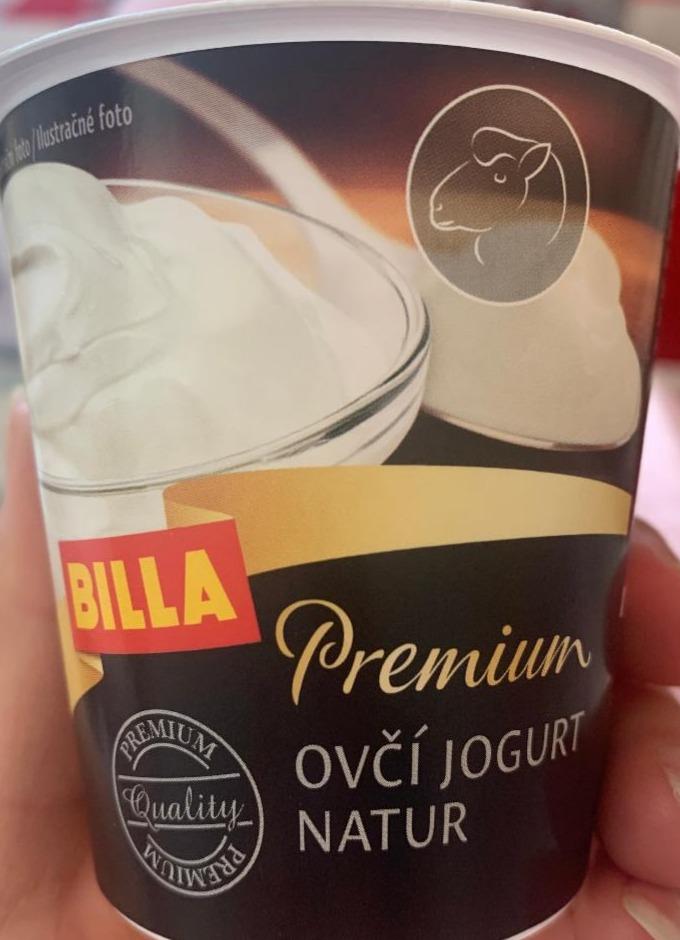 Fotografie - Premium Ovčí jogurt natur Billa